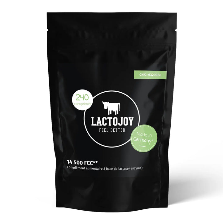 LactoJoy: 14.500 FCC » 240 comprimés de lactase