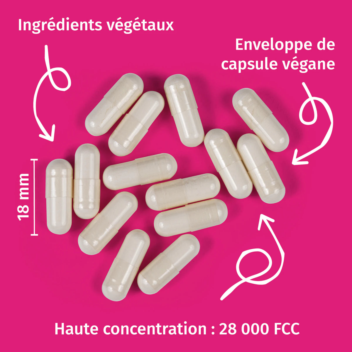 LactoJoy Forte - 28.000 FCC » 140 Gélules Végétales