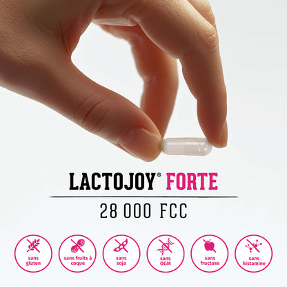 LactoJoy Forte - 28 000 FCC » 60 Gélules Végétales