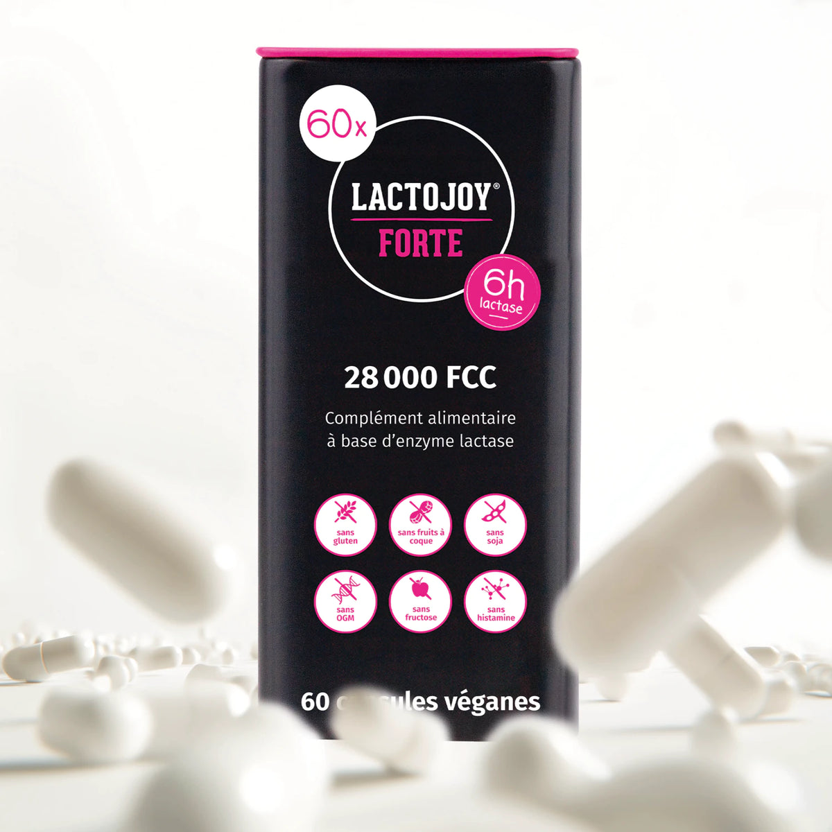LactoJoy Forte - 28 000 FCC » 60 Gélules Végétales